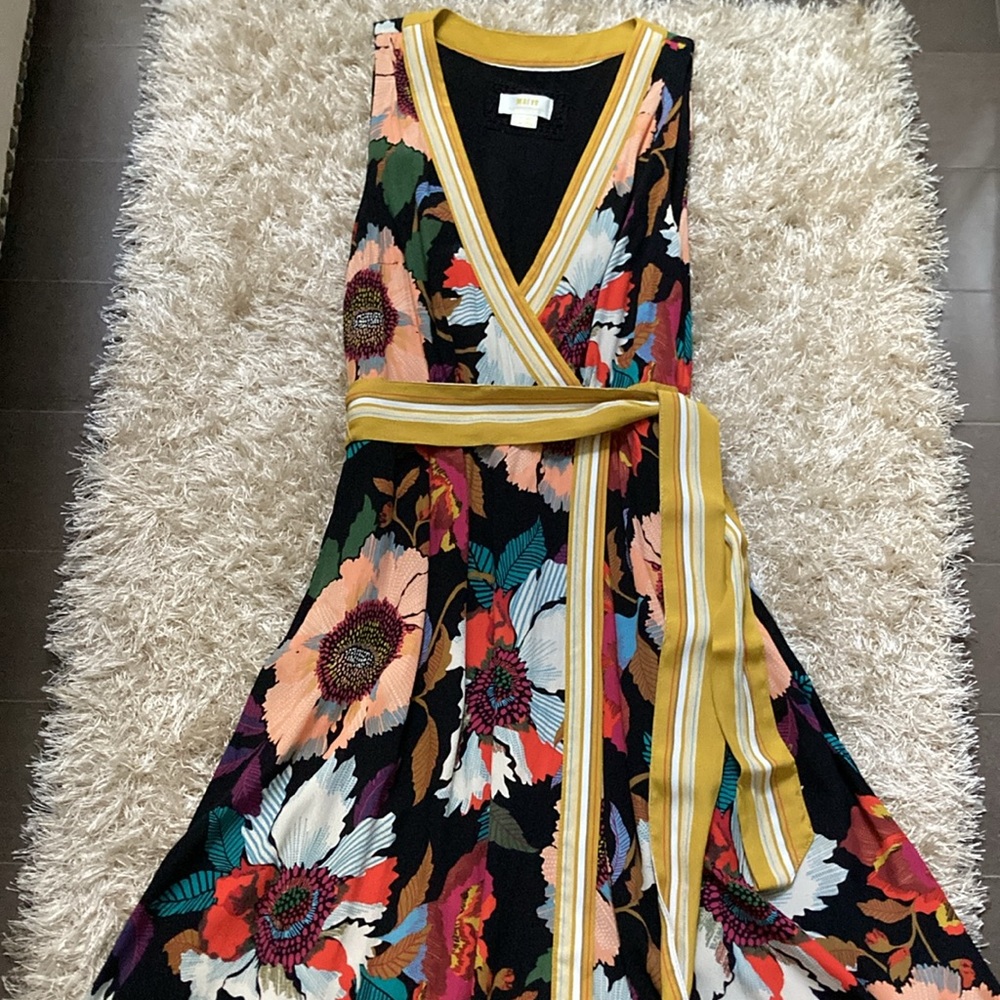 Anthropologie Faux Wrap Dress